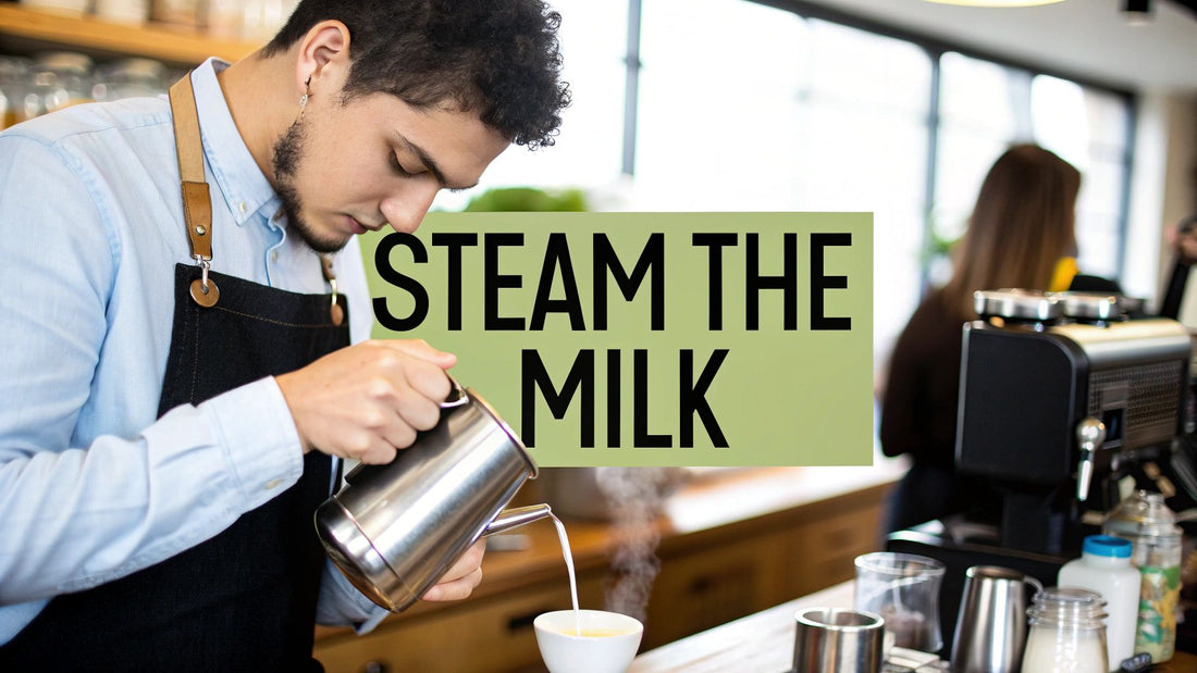 How to Steam Milk Perfectly for Speciality Coffee