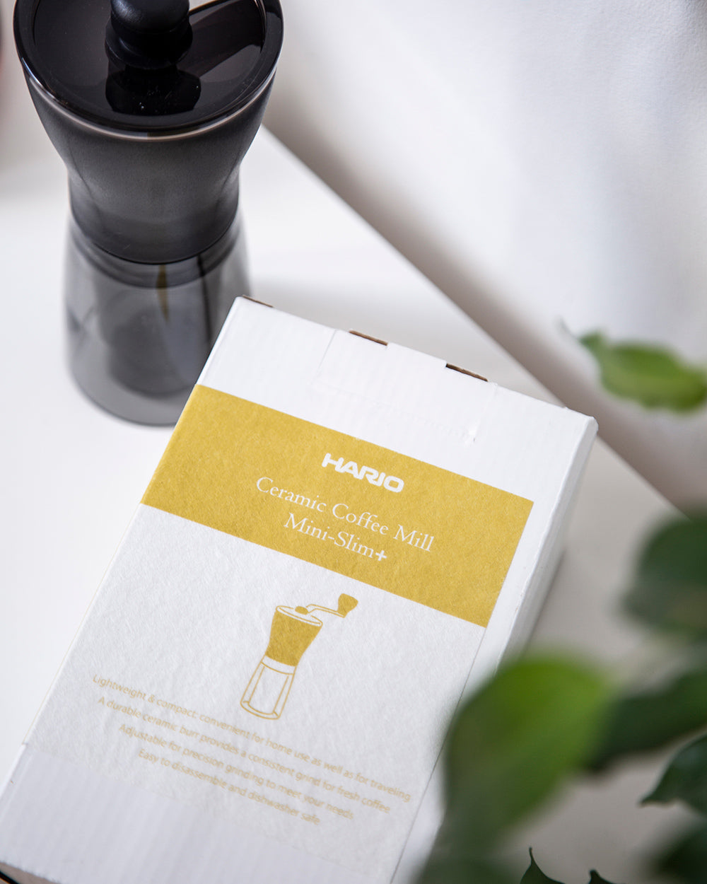 Hario Bloom Mini Mill Plus Ceramic Coffee Grinder