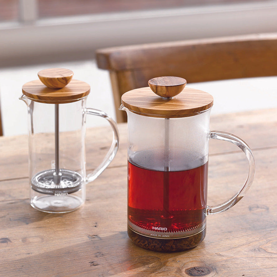 Hario French Press Olive Wood Large 600ml