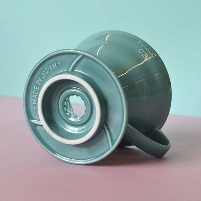 Hario V60 Ceramic Coffee Dripper Matte Black - Size 02