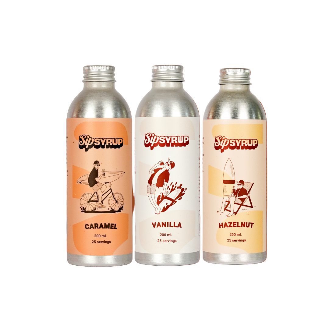 Sip Trio Coffee Syrups 200ml