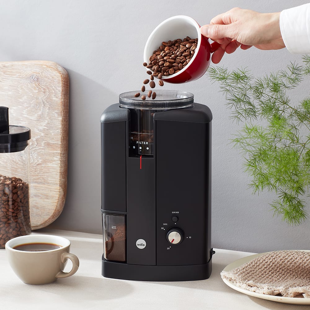 Wilfa Svart Aroma Precision Coffee Grinder Black