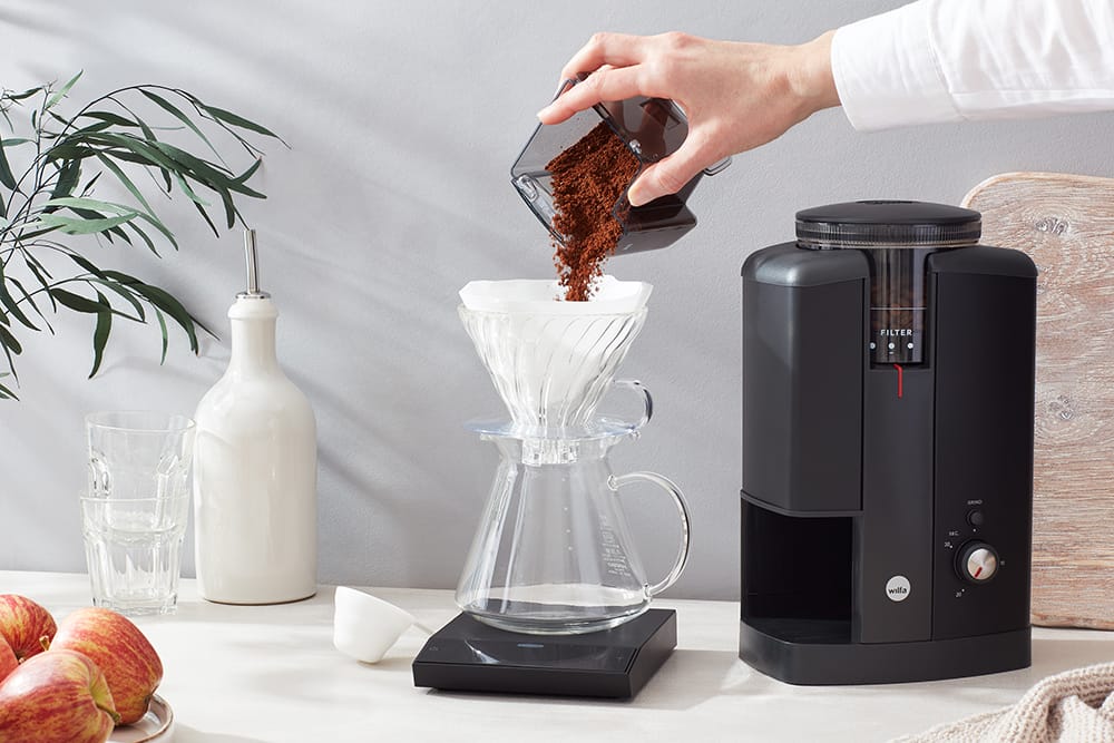 Wilfa Svart Aroma Precision Coffee Grinder Black