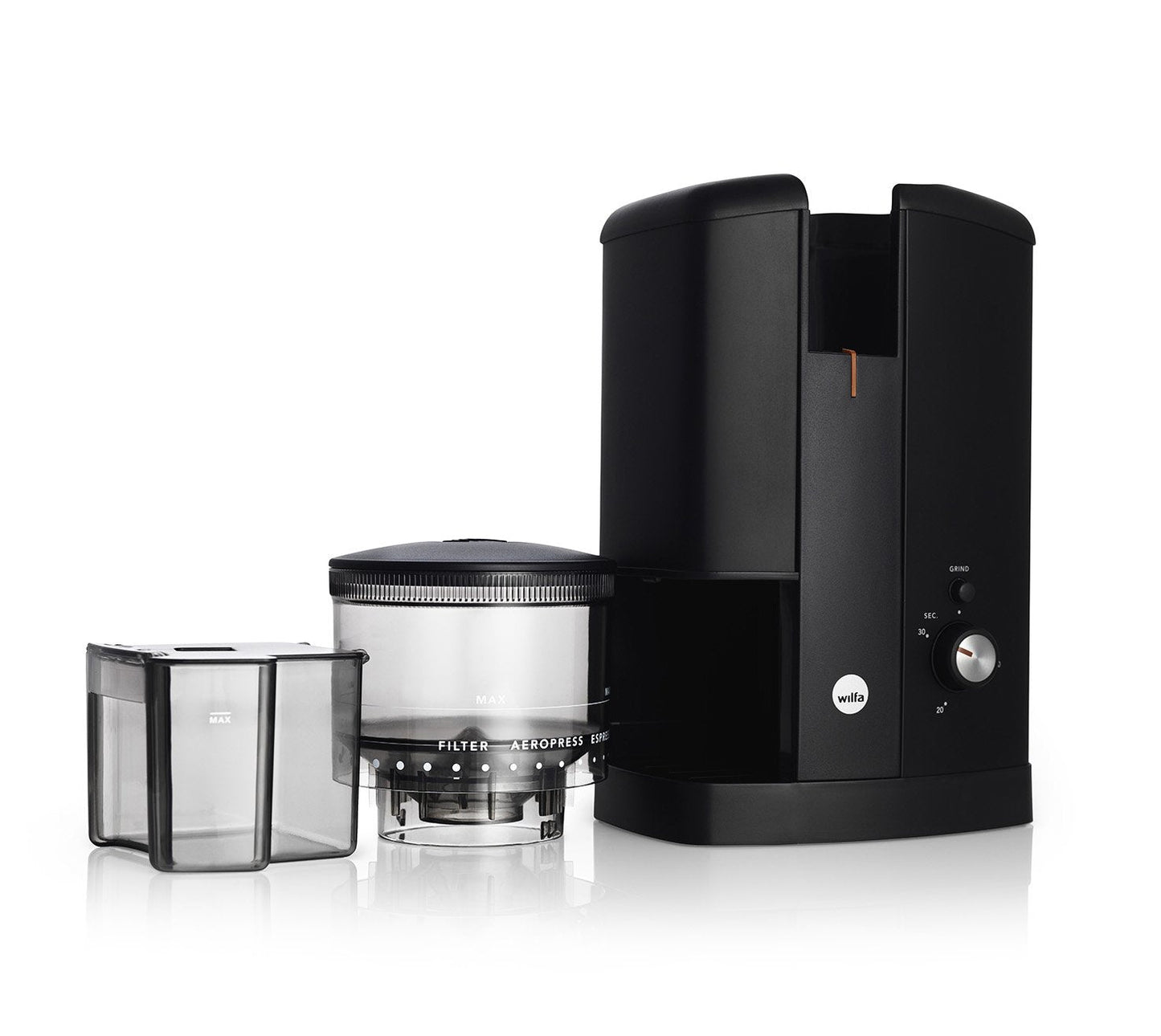 Wilfa Svart Aroma Precision Coffee Grinder Black