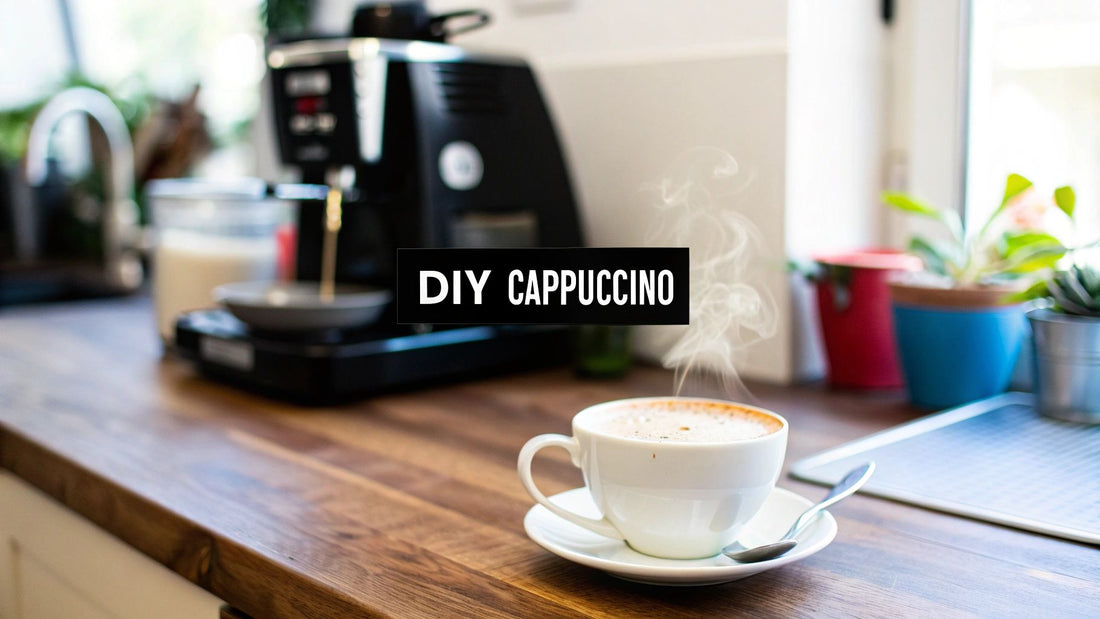 How to Make a Cappuccino at Home: A UK Guide