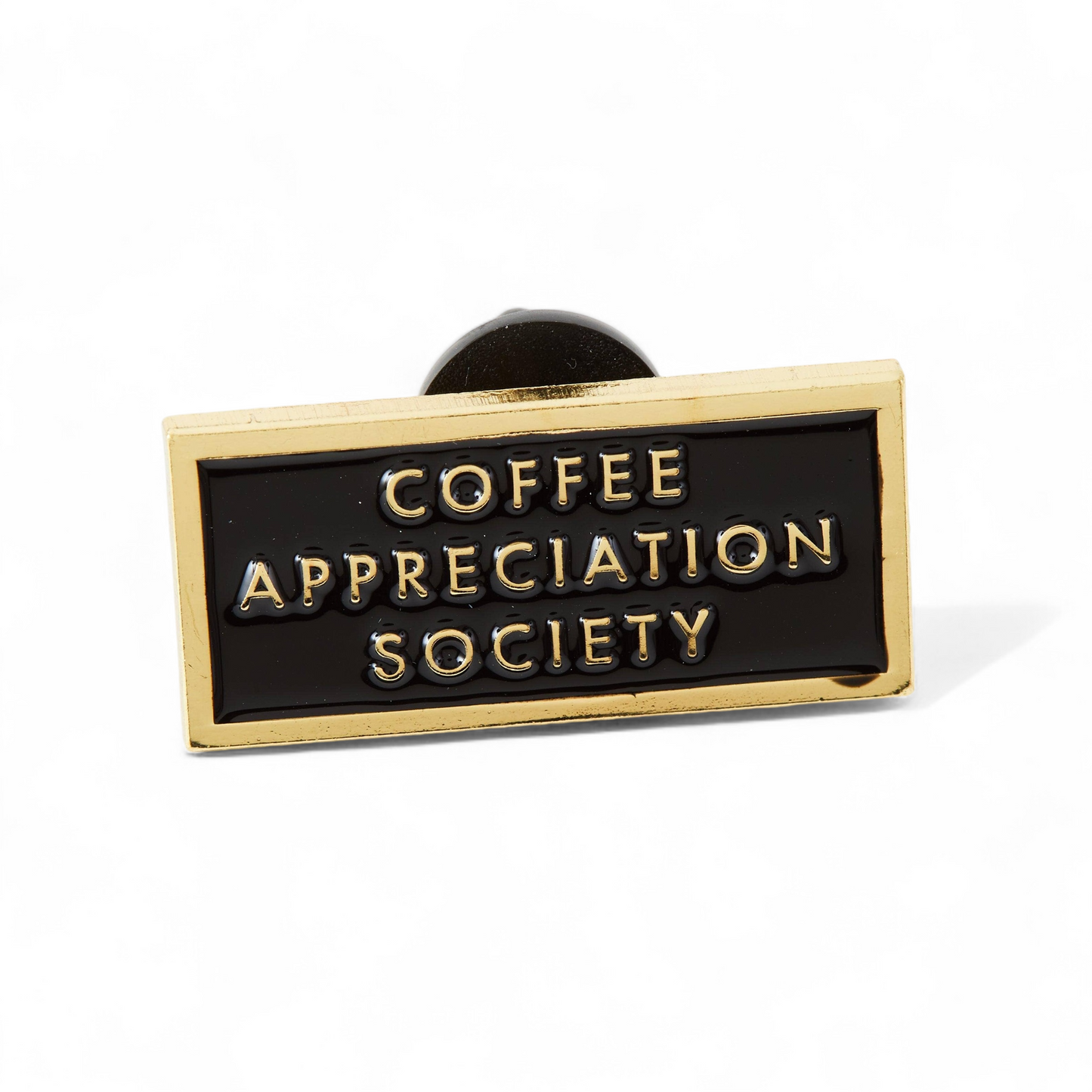 Coffee Appreciation Society Enamel Pin