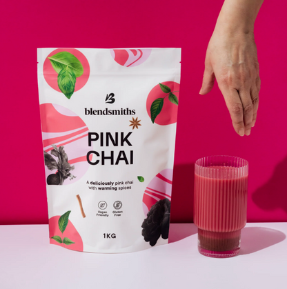Pink Chai (formerly Warming Beetroot & Ginger Blend) by Blendsmiths