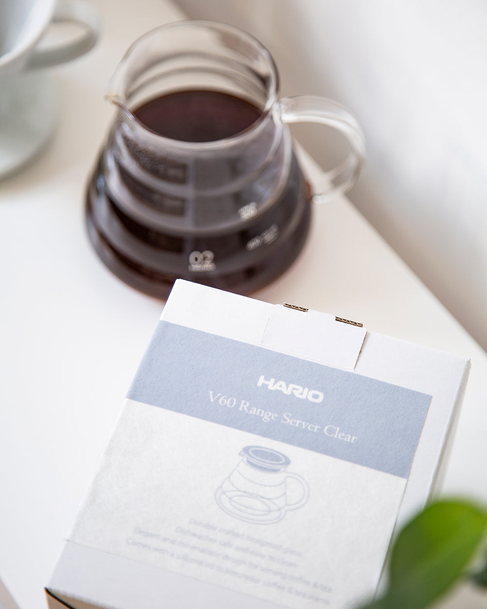 Hario Bloom V60 Glass Range Coffee Server 600ml