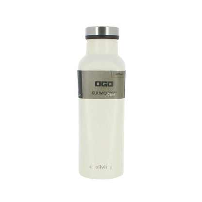 Kuumo 480 ml isothermal bottle white