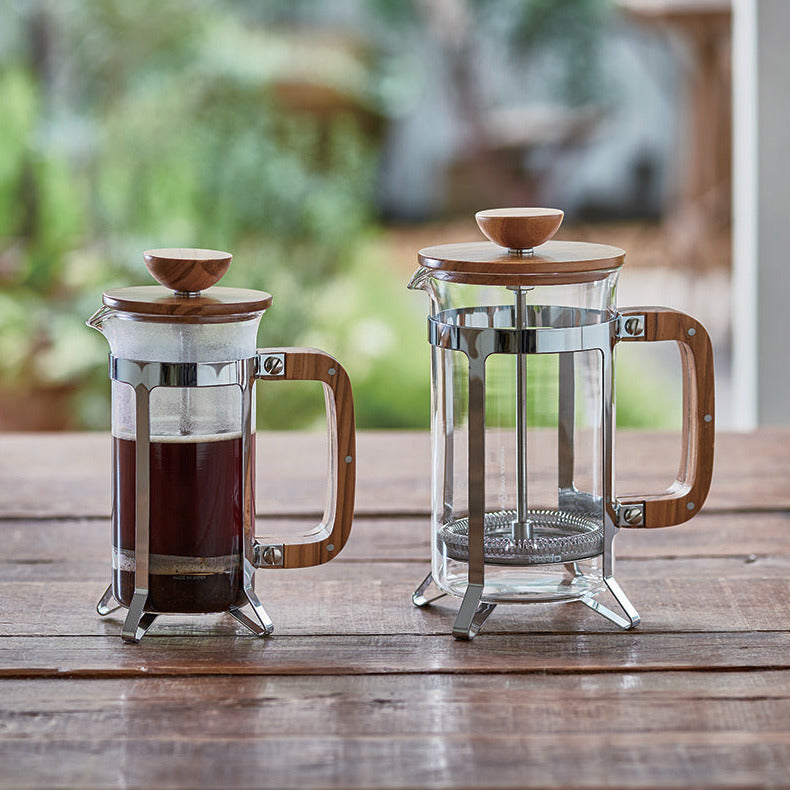 Hario Cafe Press Olive Wood (4 Cup)