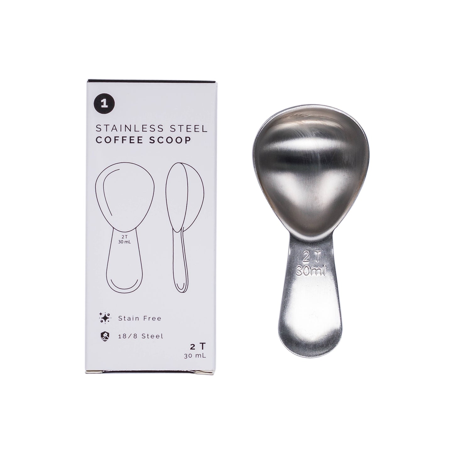Stainless Steel Coffee Scoop