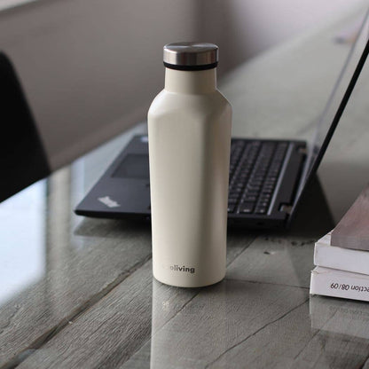 Kuumo 480 ml isothermal bottle white