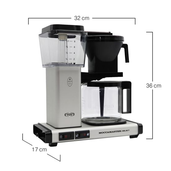 Moccamaster KBG Select Matt Silver
