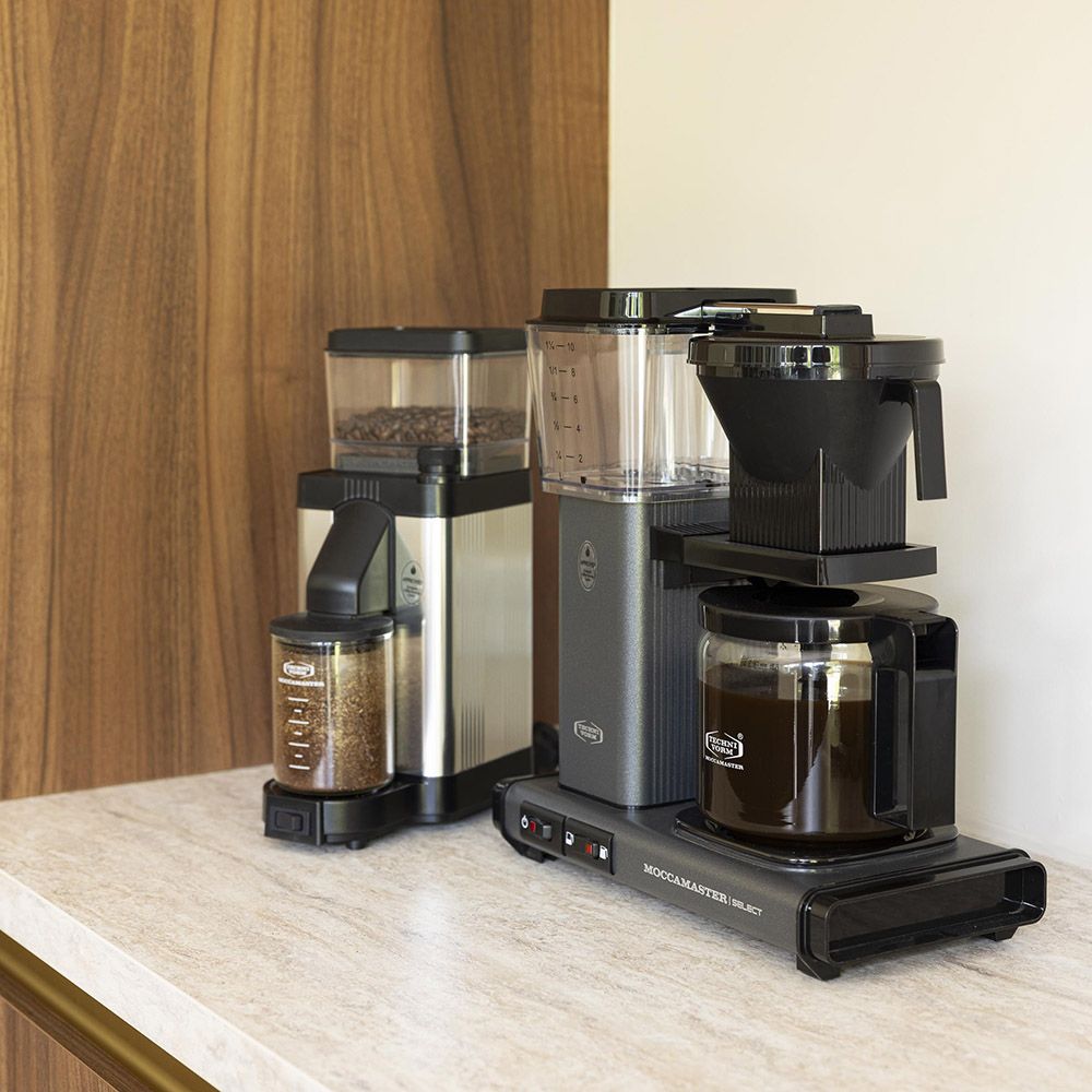 Moccamaster KBG Select Stone Grey – Ue Coffee Roasters