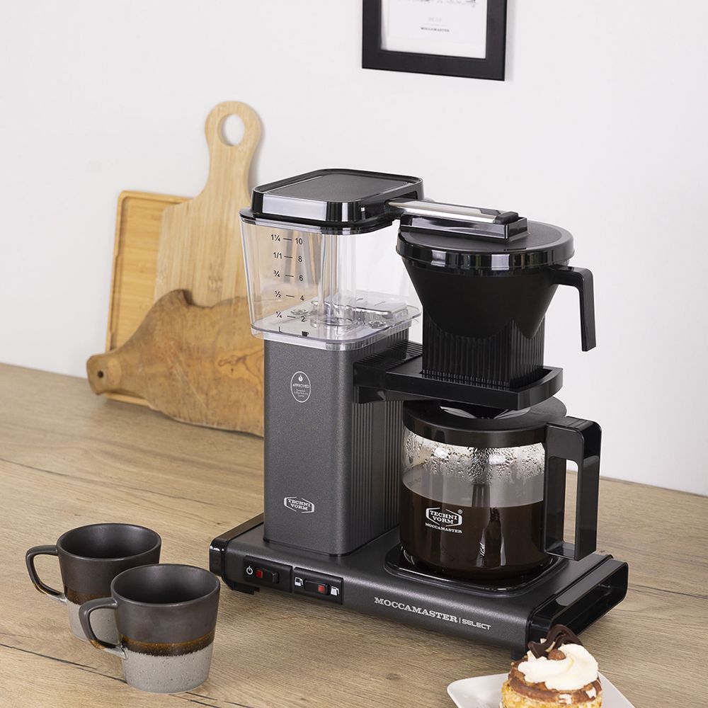Moccamaster KBG Select Stone Grey – Ue Coffee Roasters