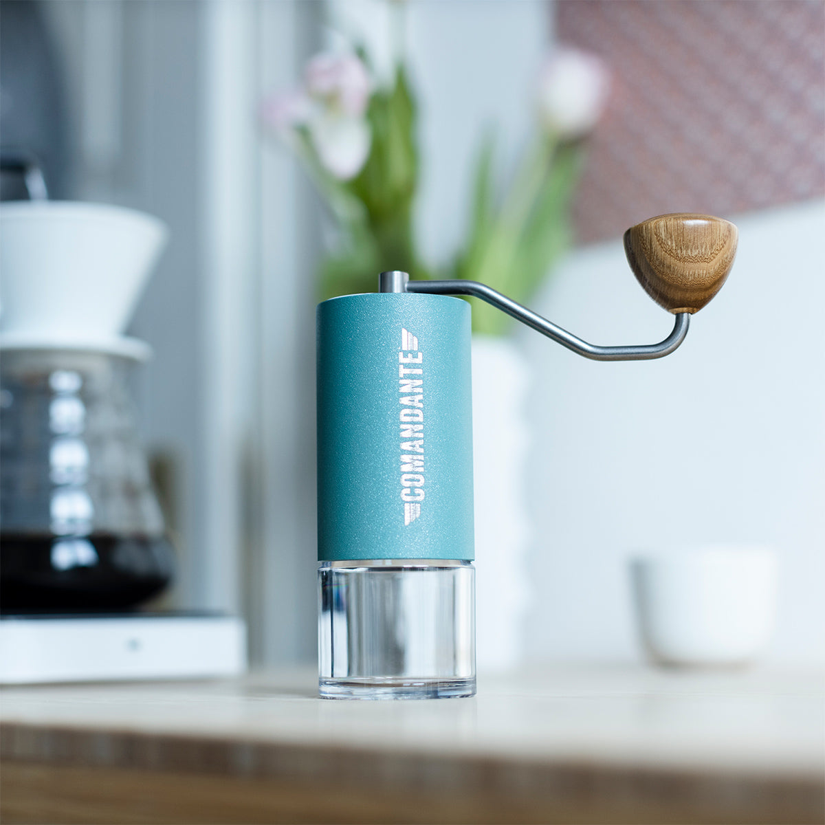 Comandante C40 Nitro Blade Coffee Grinder MK4 Alpine Lagoon